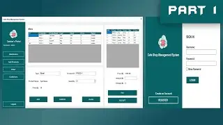 C# Tutorial PART (1/5) - Cafe Shop Management System with Source Code