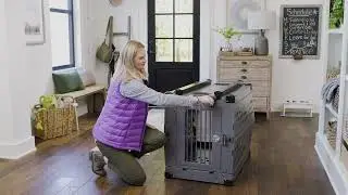 The K9 Kennel Boss collapsible dog crate - Disassembly