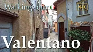 Valentano (Lazio), Italy【Walking Tour】History in Subtitles - 4K