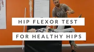 Tight hip flexor test - anatomy of tight hips and how to do the thomas test PROPERLY