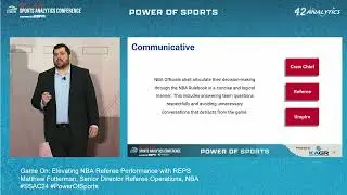 SSAC24: Game On: Elevating NBA Referee Performance with REPS