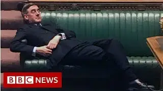 Jacob Rees-Mogg told to 'sit up man!' - BBC News