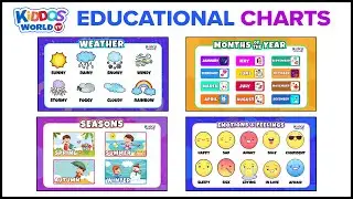 Learn Educational Charts for Basic Learning for Preschool