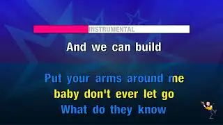 Nothing's Gonna Stop Us Now - Starship (KARAOKE)