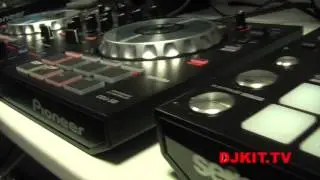 Pioneer DDJ-SB DJ Midi Controller with Serato DJ Intro with DJkit.tv