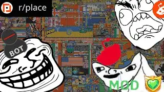 r/Place 2023 in a nutshell