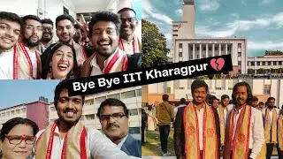 IIT KHARAGPUR CONVOCATION VLOG ❤🔥 | PART - 1