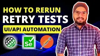 How to ReRun Retry Failed Test Programmatically in Automation Testing Framework | Chapter 16