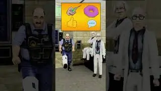 Scientists Choose The Right Item To Help Guard Who Has A Hurt Leg 👍️ / Half-Life Brainrot