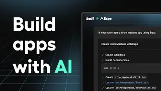 ⚡️ Build an app and deploy it with Bolt.new and Expo