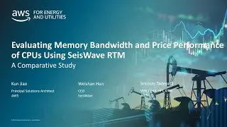 Technical Talk: Evaluating Memory Bandwidth and Price Performance of CPUs Using SeisWave RTM: A Comp