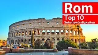 Rom Reiseführer 🌏 | Top 10 Sehenswürdigkeiten | Rome City Tour