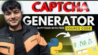 Captcha Generator In Python With Source Code Free || Python Projects With Source Code | Project -1