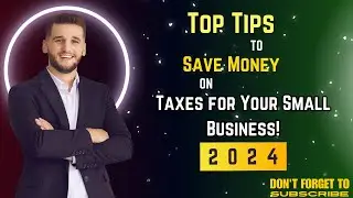 Tips for saving money on taxes for your small business #99Trickytips