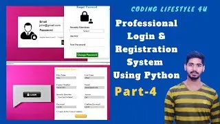 Professional Login and Registration System With MySQL Using Python