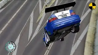 GTA 4 Crazy BMW M3 GTR Crashes Ep.16