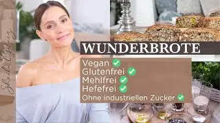 Die gesündesten Brote der Welt | glutenfrei ✓ vegan ✓ | Fit und schlank | Rezept | Sheila Gomez