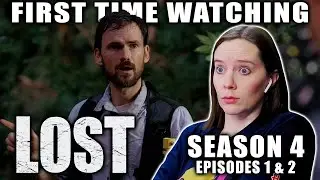 FIRST TIME WATCHING | LOST | Season 4 | Episodes 1 & 2 | TV Reaction | The Oceanic Six?!?!