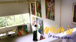 Moving into My Biggest ART STUDIO YET ✸ A MOVING VLOG