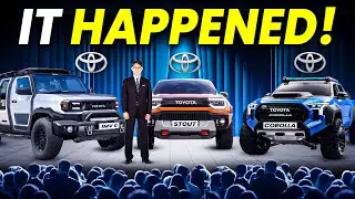 Toyota CEO Reveals 3 New Pickup Truck Models For 2025 & SHOCKS The Entire Car Industry!