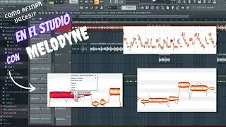 COMO AFINAR VOCES en FL STUDIO 20 | Con MELODYNE