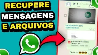 Como recuperar conversas e arquivos apagados do WhatsApp | iToolab RecoverGo (WhatsApp)