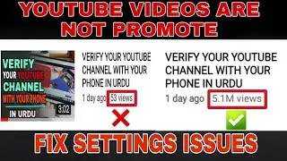 HOW TO PROMOTE YOUTUBE CHANNEL WITH SETTINGS BY MOIZ INFO IN URDU/HINDI