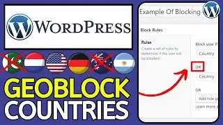 How to Block a Country in WordPress (2024) - FREE Geoblocking