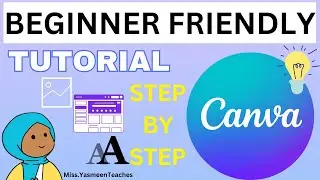 CANVA TUTORIAL FOR BEGINNERS 2023 (How to start using Canva step by step)