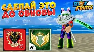 БЛОКС ФРУТС СДЕЛАЙ ЭТО ДО ОБНОВЫ 23 РЕВОРК ДРАКОНА 🍈🌊 Blox Fruits Roblox