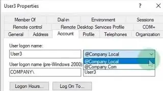 How To Change Domain Controller Alternative UPN Suffixes In Windows Server 2019