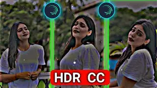 New HDR CC Video Editing in Alight Motion || New Viral Status Effect Editing || XML ||