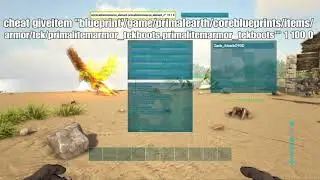 ARK|How to spawn in TEK GEAR AND ELEMENT w/ Console Command