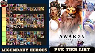 Awaken: Chaos Era - PVE Tier List (Legendary Heroes)