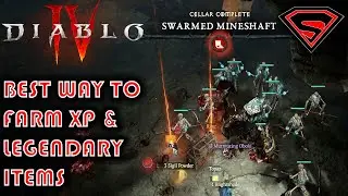 DIABLO 4 XP and legendary farm | One of the best ways to farm XP and Legendary items!!!