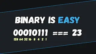 How To Count in Binary and Convert To/From Binary