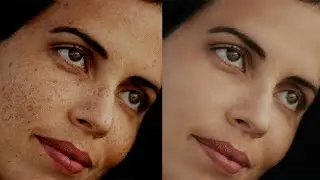 Face Retouching  - High End Skin Retouching Photoshop Tutorial