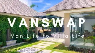 VANSWAP | Van life to Villa life | Exciting new #Vanlife Project | House Swap | Bali Holiday