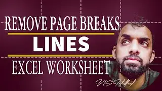 Excel Page Break Lines Remove | How to Get Rid of a Dotted Line in Excel | Excel Tips and Tricks.