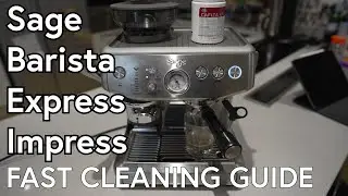 Sage / Breville Barista Express Impress Cleaning Cycle - Quick Guide