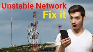 Unstable Network| Your Mobile  network unstable how fix it|Mobile network error|Mobile Network|
