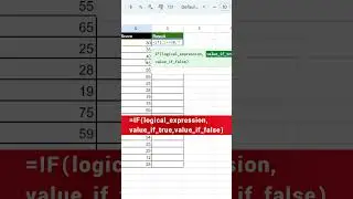 If formula in google sheet #googlesheets #formula #if #techtips #excel #excelformula #installerguru