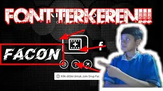 cara menambahkan font FACON tanpa aplikasi |tutorial kinemaster