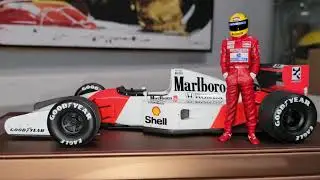 Ayrton Senna – Limited Edition 1992 McLaren Honda MP4/7 – Diecast 1/18 – by AB models