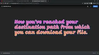 How to download code or files from the download link