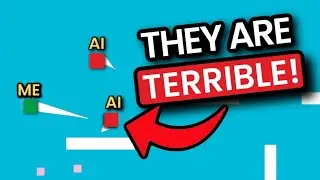 I Made an AI for my game, and it’s terrible | PushOver devlog