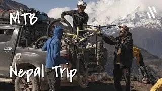 High-altitude mtb trails in Nepal