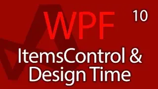 C# WPF UI Tutorials: 10 - ItemsControl Chat List & Design Time Data