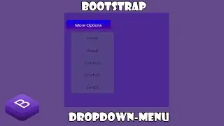 Dropdown Menu On Click | Bootstrap Dropdown Menu | Awesome Dropdown Navigation