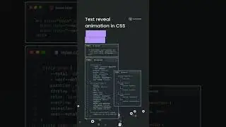 text revel animation css | text animation in html css | react js animation